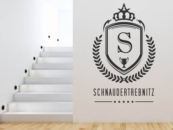 Wandtattoo Schnaudertrebnitz Wappen