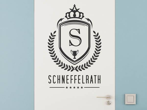 Wandtattoo Schneffelrath Wappen
