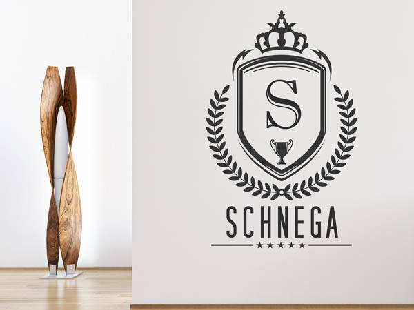 Wandtattoo Schnega Wappen