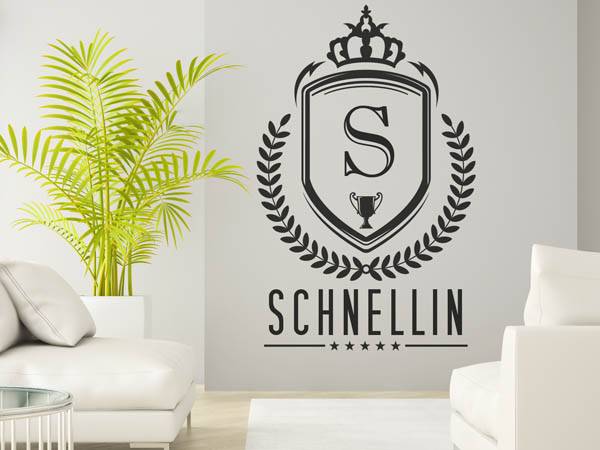 Wandtattoo Schnellin Wappen