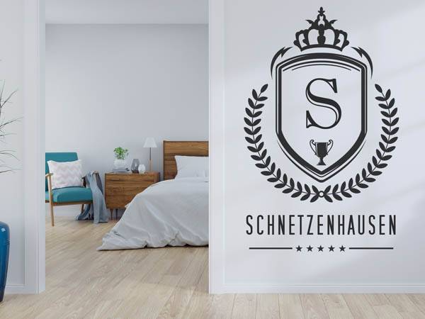Wandtattoo Schnetzenhausen Wappen