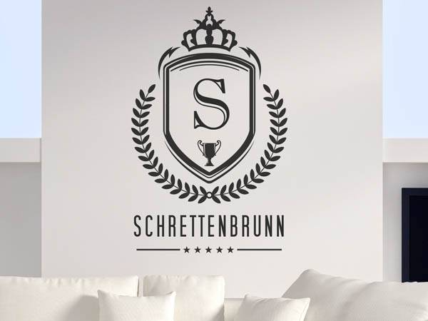 Wandtattoo Schrettenbrunn Wappen