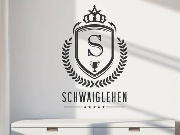 Wandtattoo Schwaiglehen Wappen