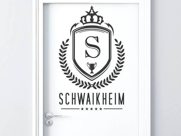 Wandtattoo Schwaikheim Wappen