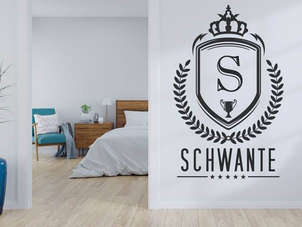 Wandtattoo Schwante Wappen