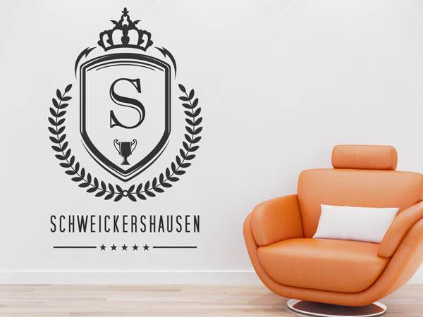 Wandtattoo Schweickershausen Wappen