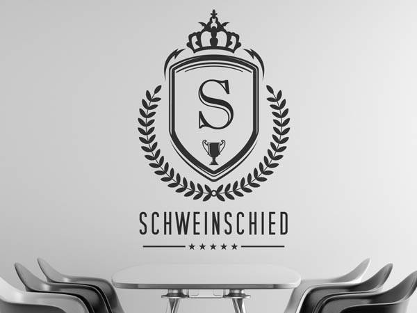 Wandtattoo Schweinschied Wappen