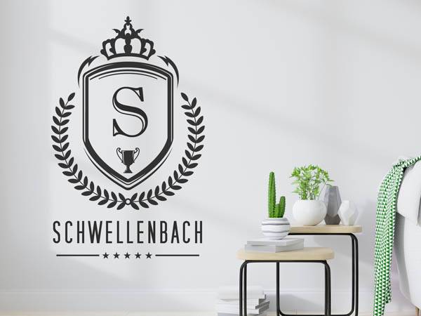 Wandtattoo Schwellenbach Wappen