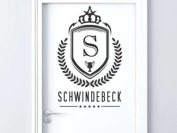 Wandtattoo Schwindebeck Wappen