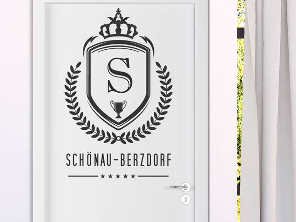 Wandtattoo Schönau-Berzdorf Wappen