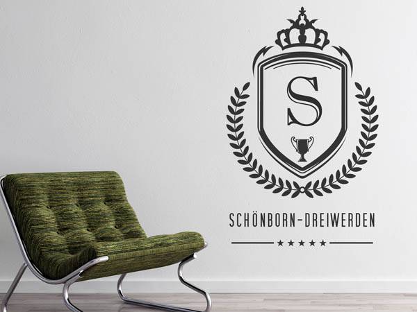 Wandtattoo Schönborn-Dreiwerden Wappen