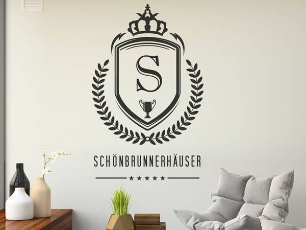 Wandtattoo Schönbrunnerhäuser Wappen