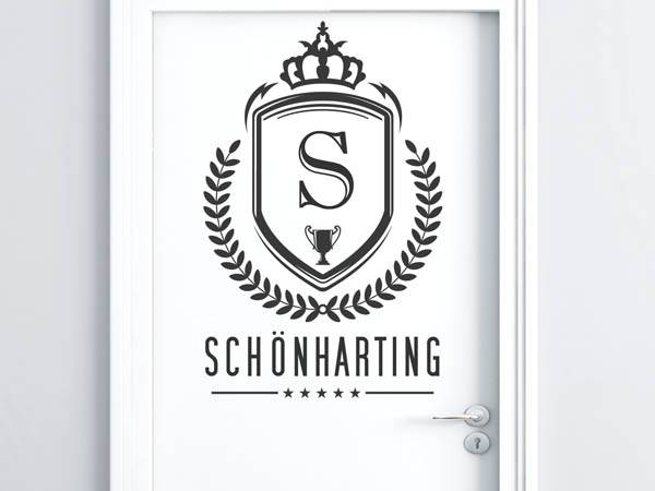 Wandtattoo Schönharting Wappen