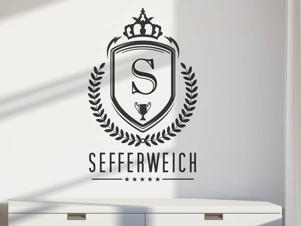 Wandtattoo Sefferweich Wappen