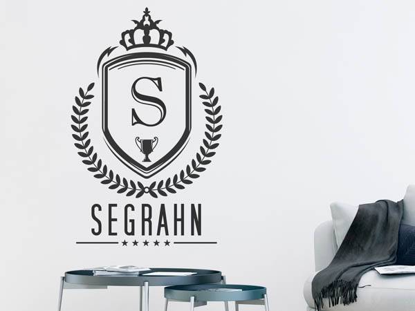Wandtattoo Segrahn Wappen