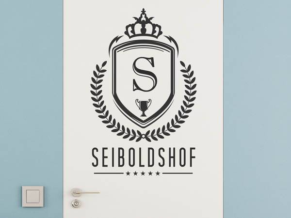 Wandtattoo Seiboldshof Wappen