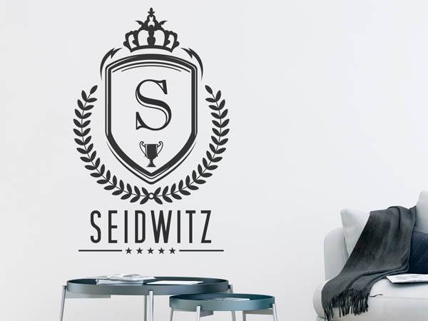 Wandtattoo Seidwitz Wappen