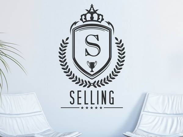 Wandtattoo Selling Wappen