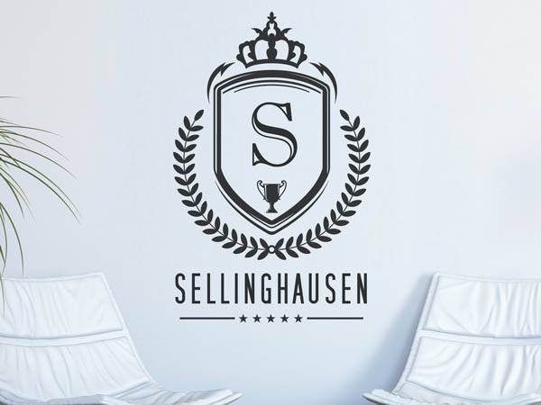 Wandtattoo Sellinghausen Wappen