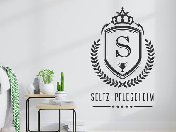 Wandtattoo Seltz-Pflegeheim Wappen