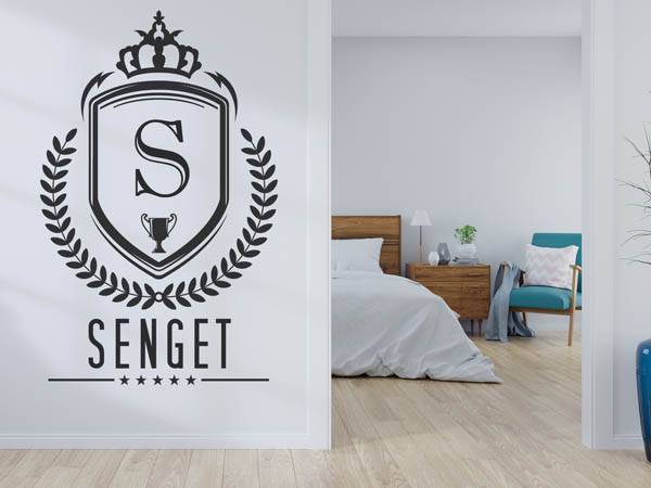 Wandtattoo Senget Wappen