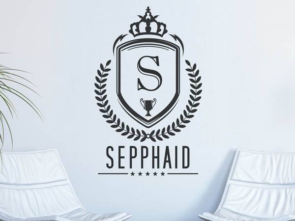 Wandtattoo Sepphaid Wappen