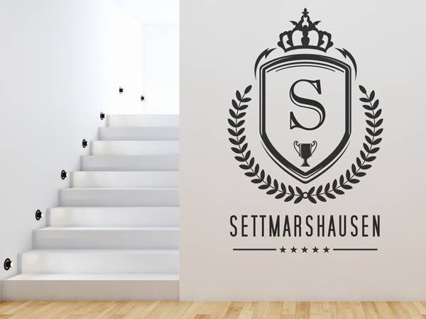 Wandtattoo Settmarshausen Wappen