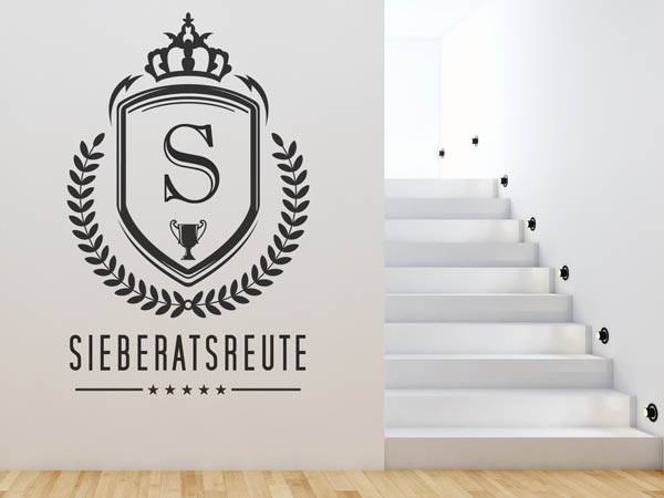 Wandtattoo Sieberatsreute Wappen
