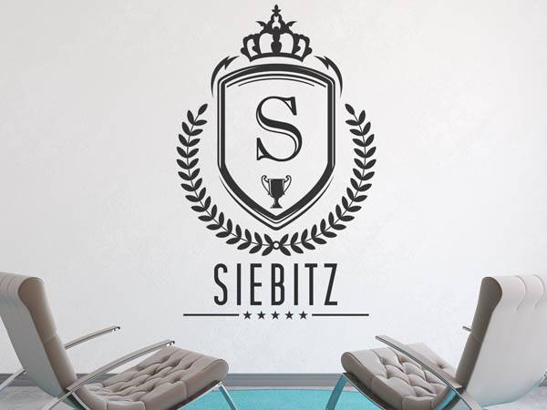 Wandtattoo Siebitz Wappen