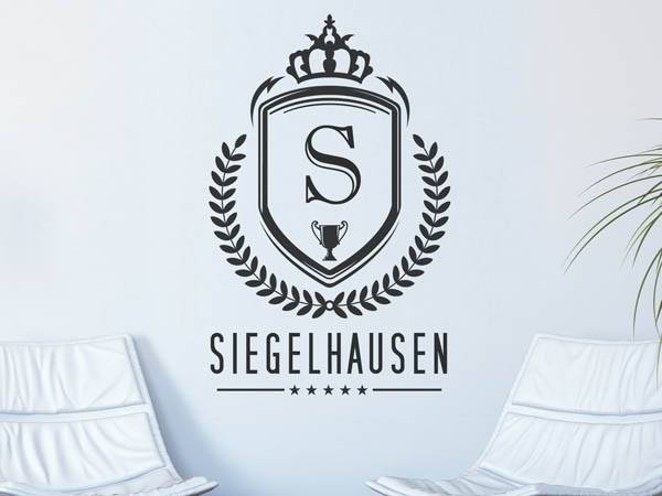 Wandtattoo Siegelhausen Wappen
