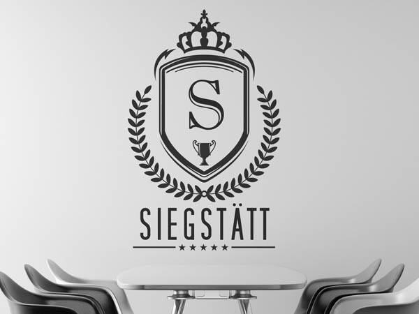Wandtattoo Siegstätt Wappen