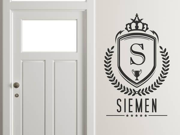 Wandtattoo Siemen Wappen