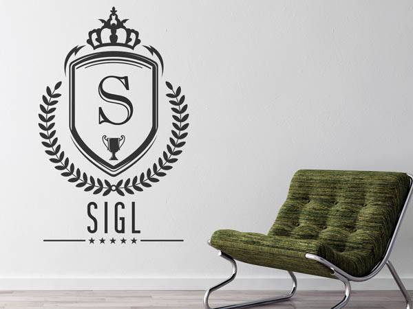 Wandtattoo Sigl Wappen