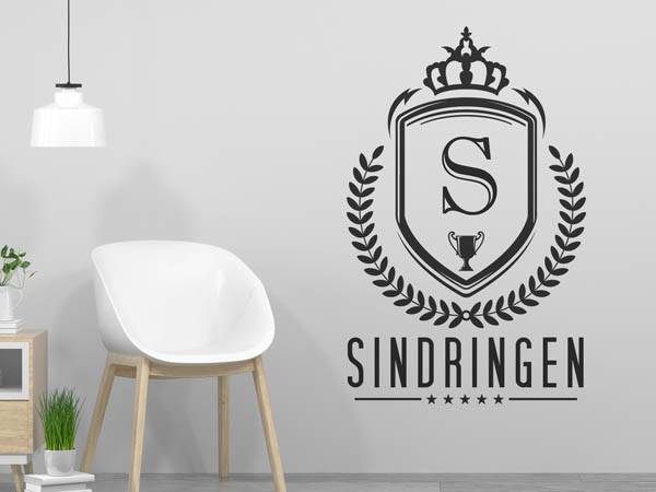 Wandtattoo Sindringen Wappen
