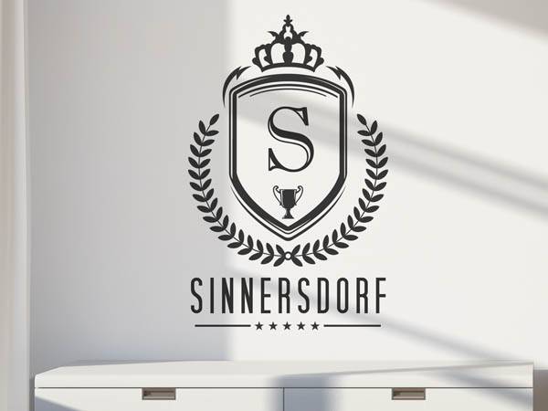 Wandtattoo Sinnersdorf Wappen