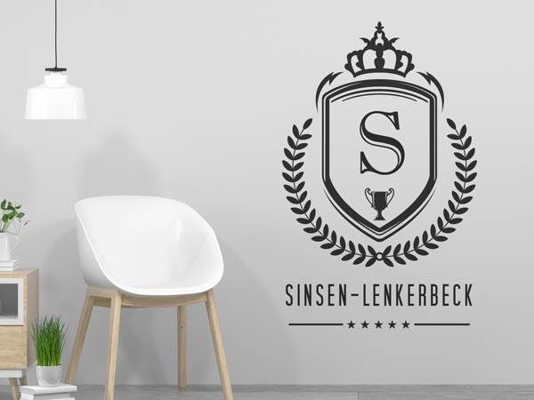 Wandtattoo Sinsen-Lenkerbeck Wappen