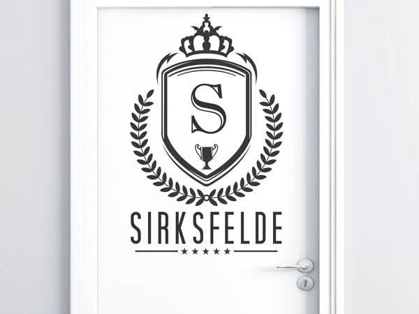 Wandtattoo Sirksfelde Wappen