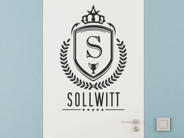 Wandtattoo Sollwitt Wappen