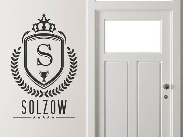 Wandtattoo Solzow Wappen