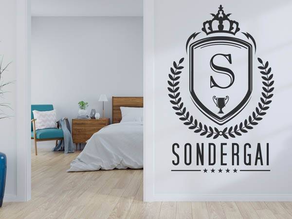 Wandtattoo Sondergai Wappen