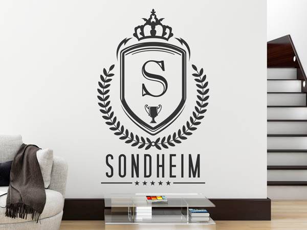 Wandtattoo Sondheim Wappen