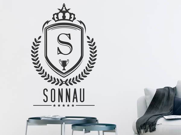 Wandtattoo Sonnau Wappen