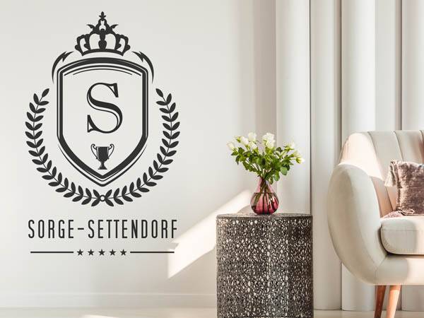 Wandtattoo Sorge-Settendorf Wappen