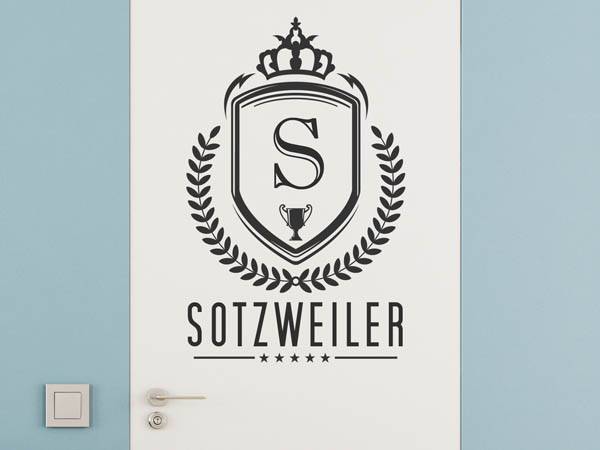 Wandtattoo Sotzweiler Wappen