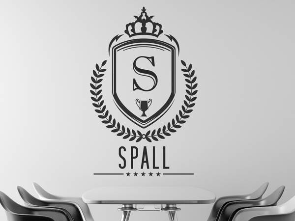 Wandtattoo Spall Wappen