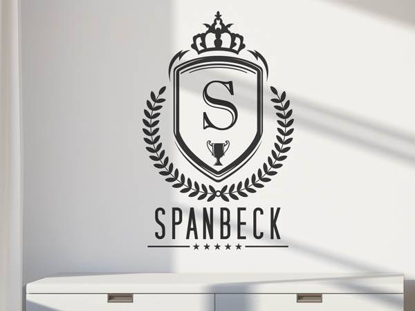 Wandtattoo Spanbeck Wappen