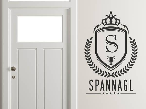 Wandtattoo Spannagl Wappen