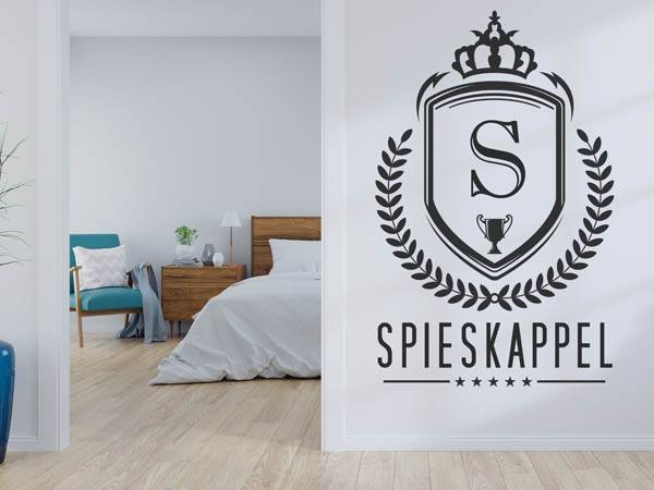 Wandtattoo Spieskappel Wappen