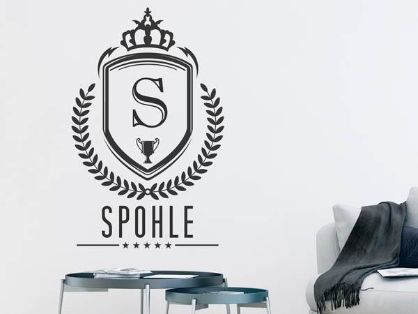 Wandtattoo Spohle Wappen