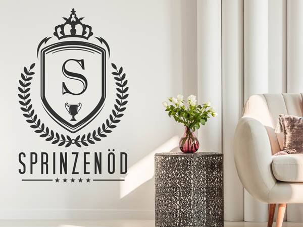 Wandtattoo Sprinzenöd Wappen